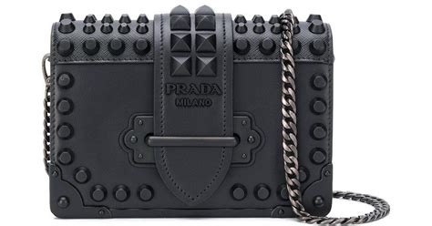 prada cahier bag malaysia|Prada cahier studded bag.